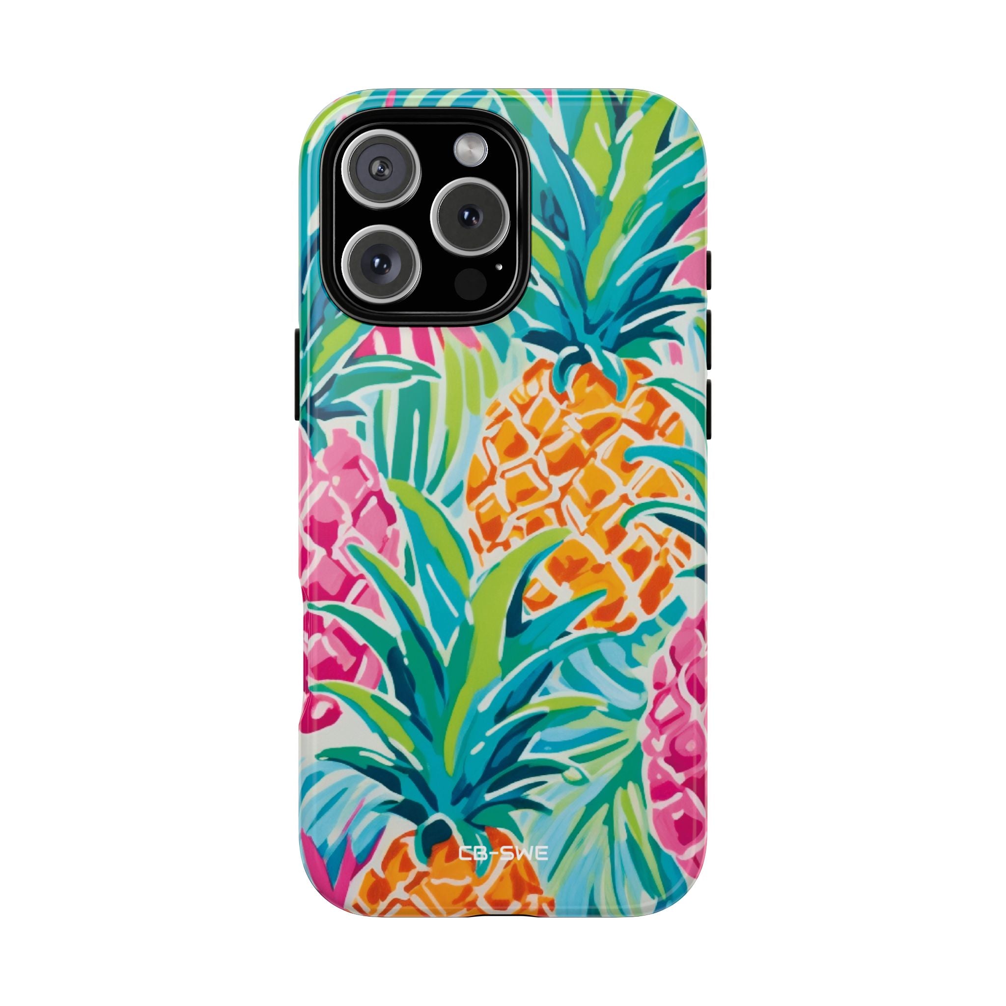 Pineapples Dance Bright - iPhone Case