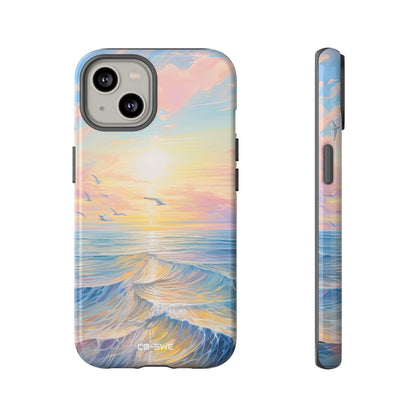 Gentle Waves Embrace - iPhone Case