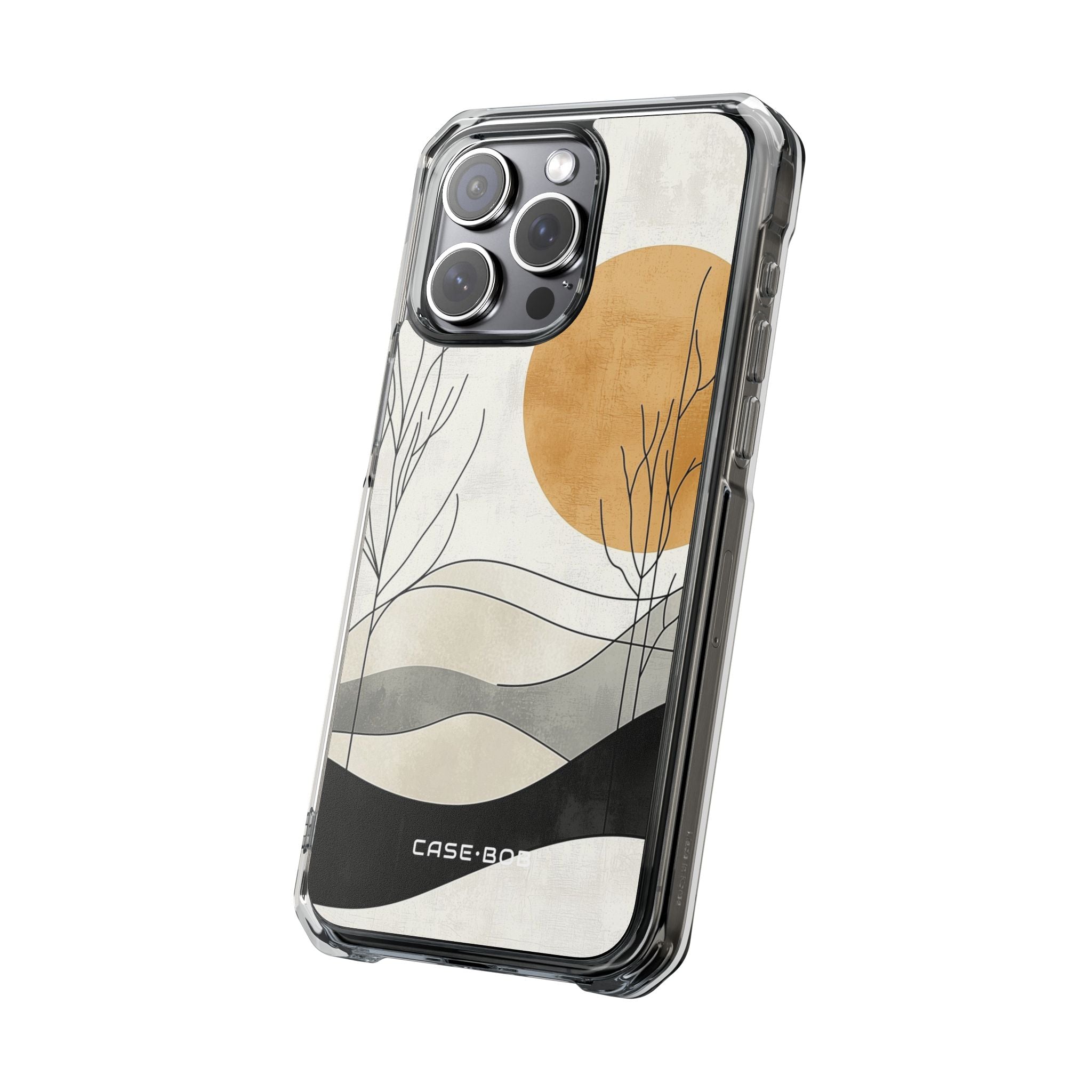 Orange Halo iPhone 15 Pro Max Case - Impact