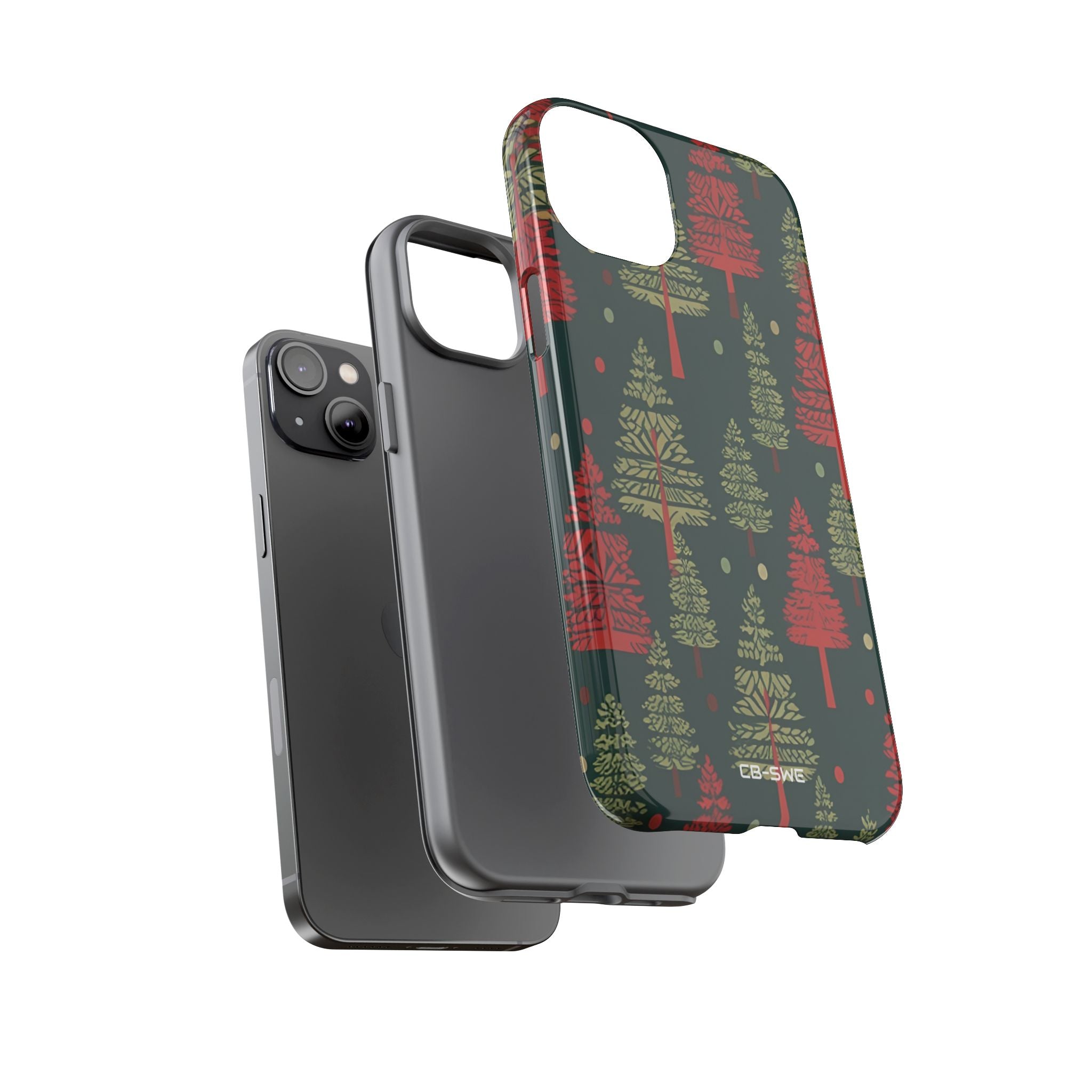 Trees Dance Playfully - iPhone Case