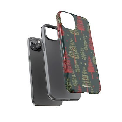 Trees Dance Playfully - iPhone Case