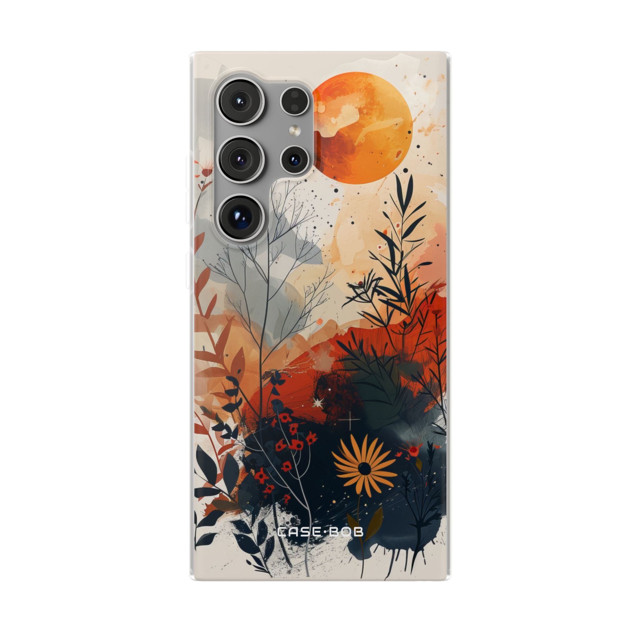 Orange Solstice Samsung S24 Ultra Case - Soft