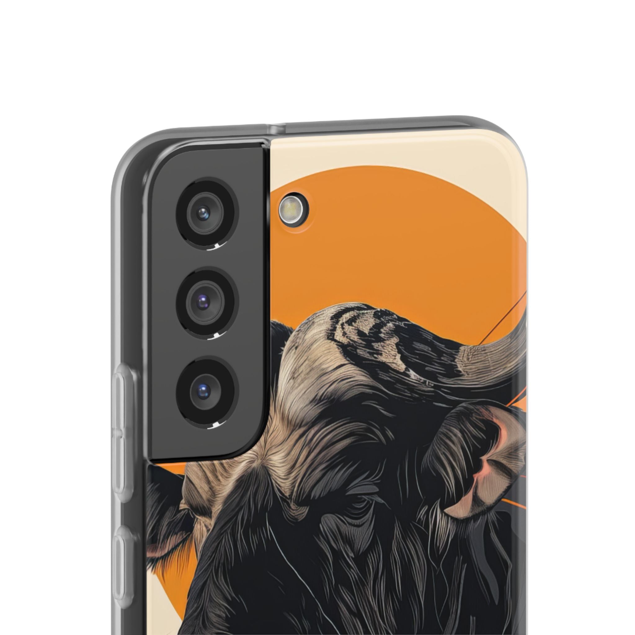 Majestic Buffalo Sun | Flexible Phone Case for Samsung Galaxy