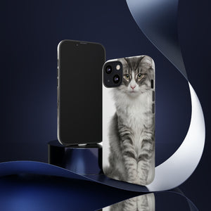 Forest Cat - Protective Phone Case