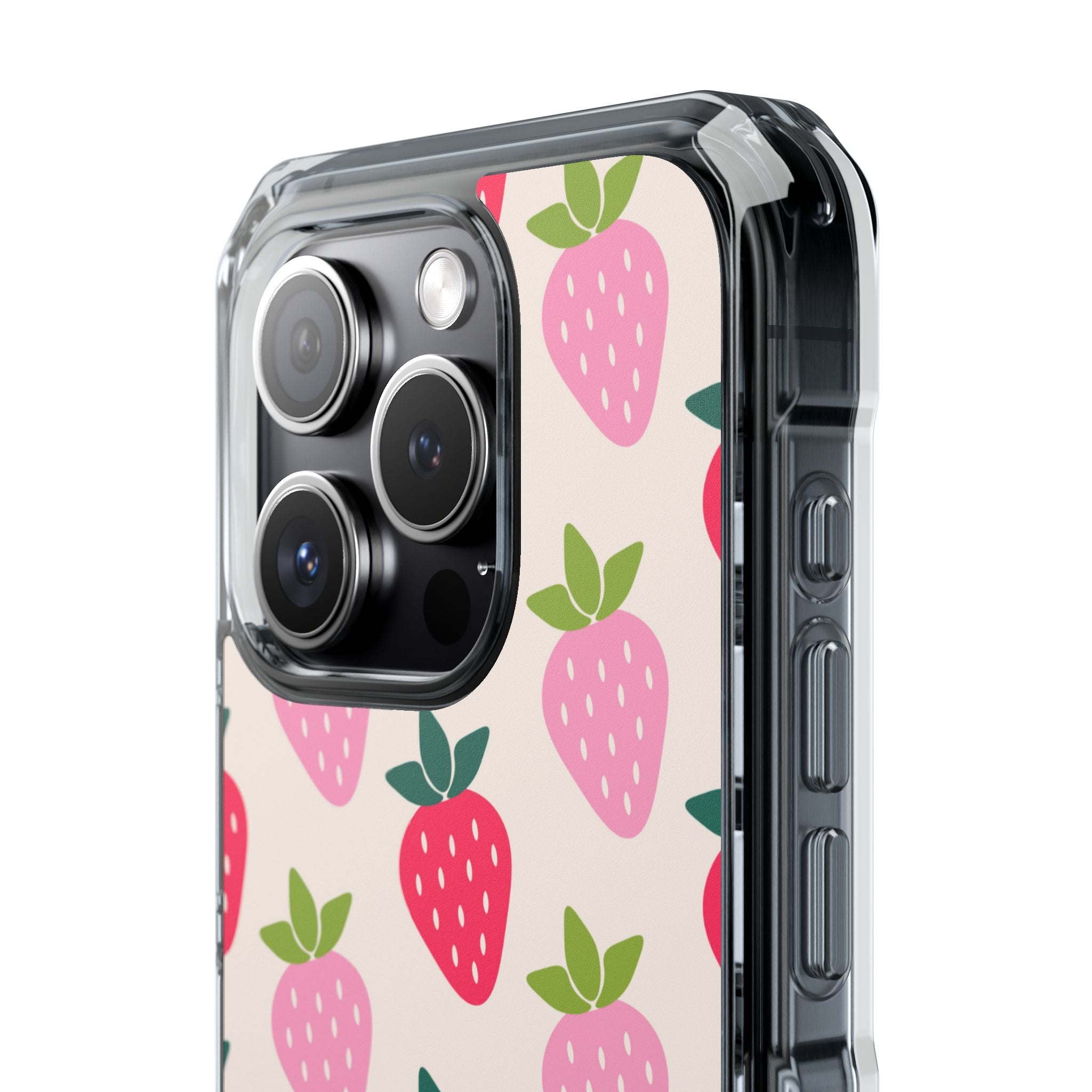 Vibrant Strawberry Rhythm iPhone Case - Impact