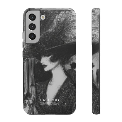 Vintage Feather Elegance  Samsung S22 - Tough