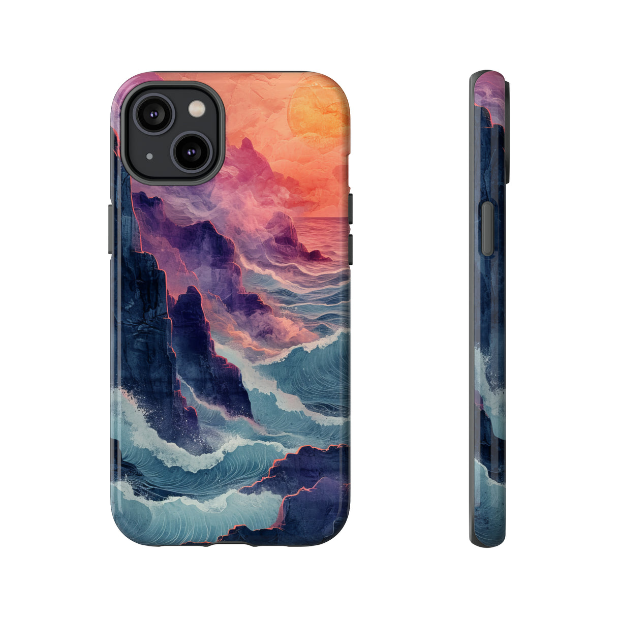 Tranquil Cliffside Views - Protective Phone Case