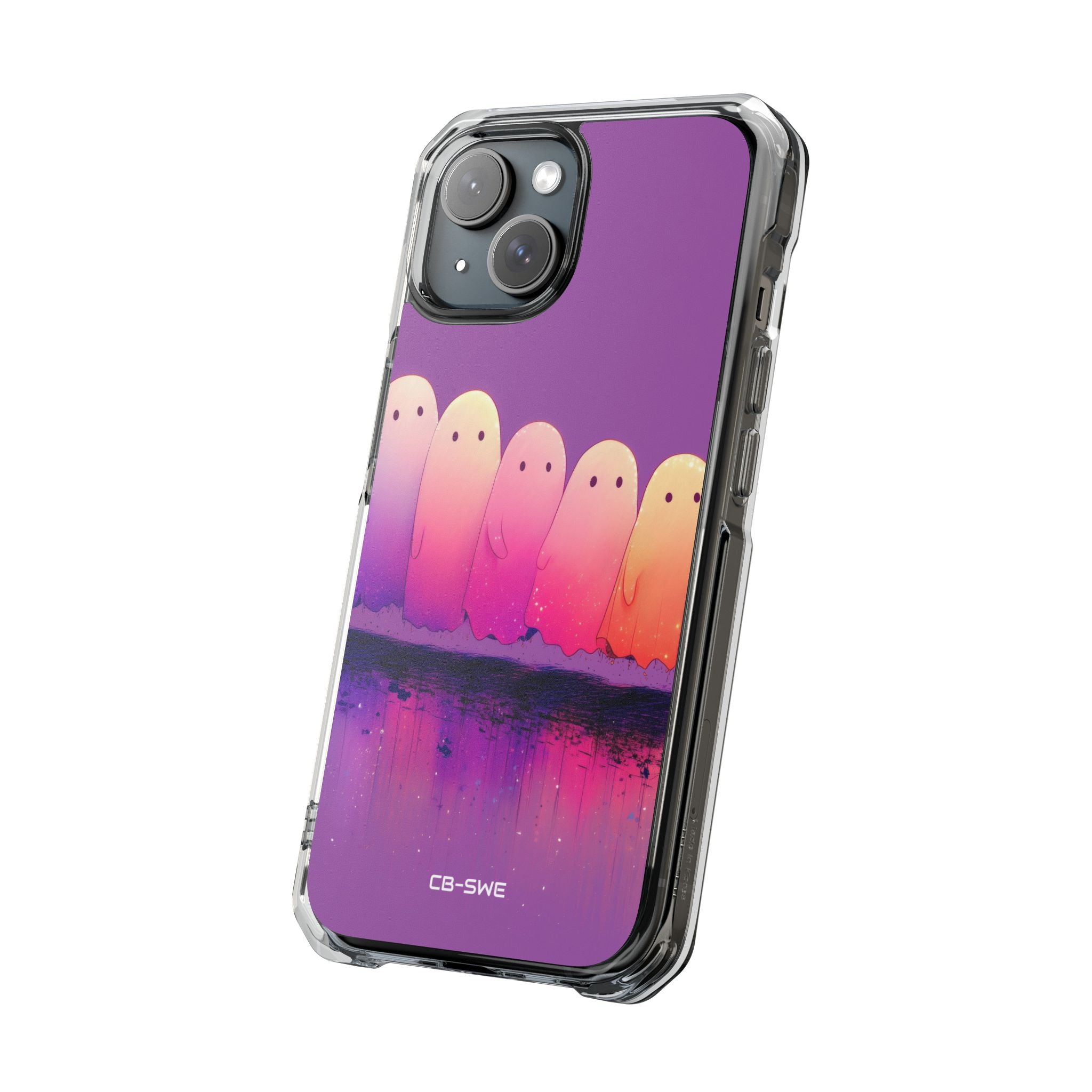 Ghosts Dance Playfully iPhone Case - Impact