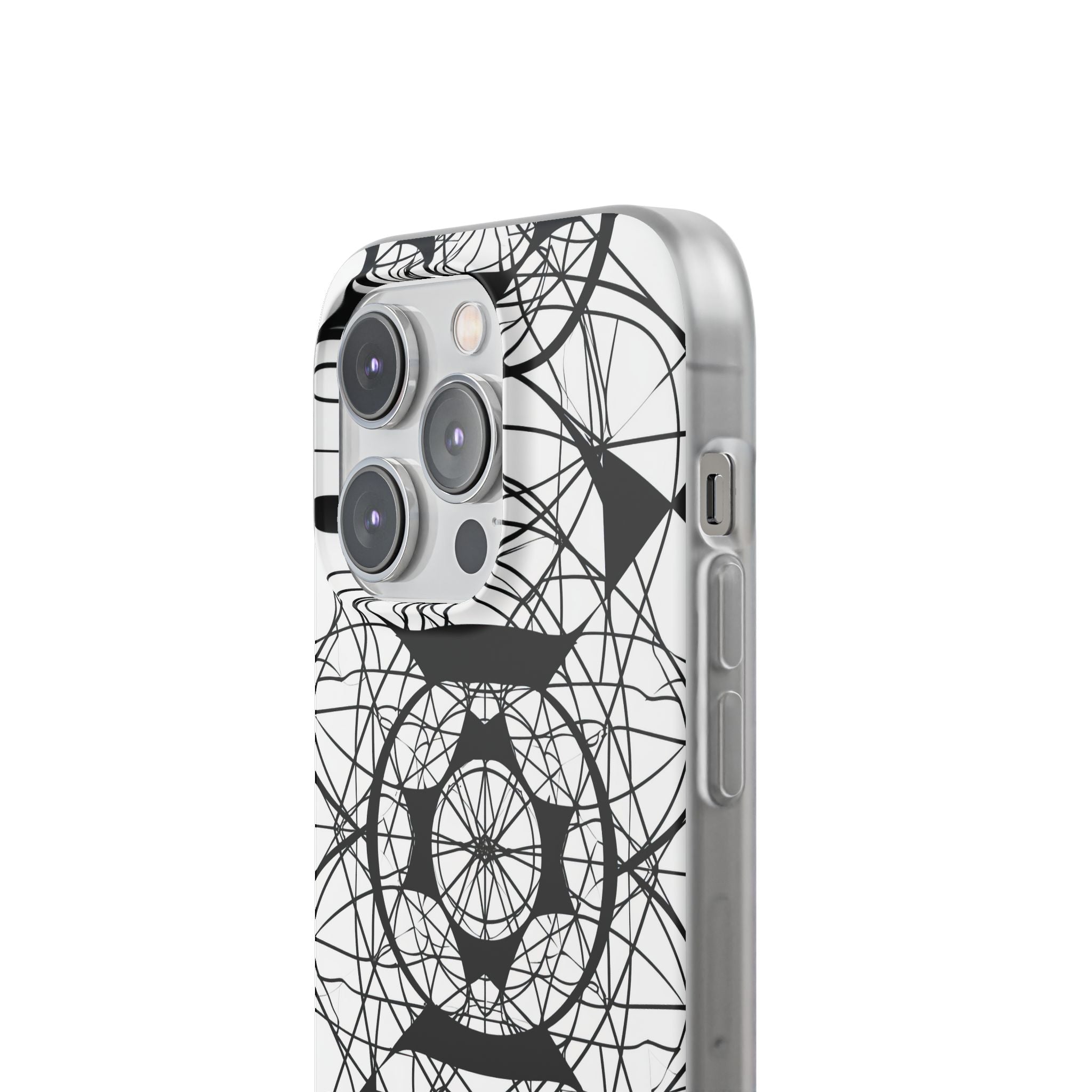 Geometric Hypnosis | Flexible Phone Case for iPhone