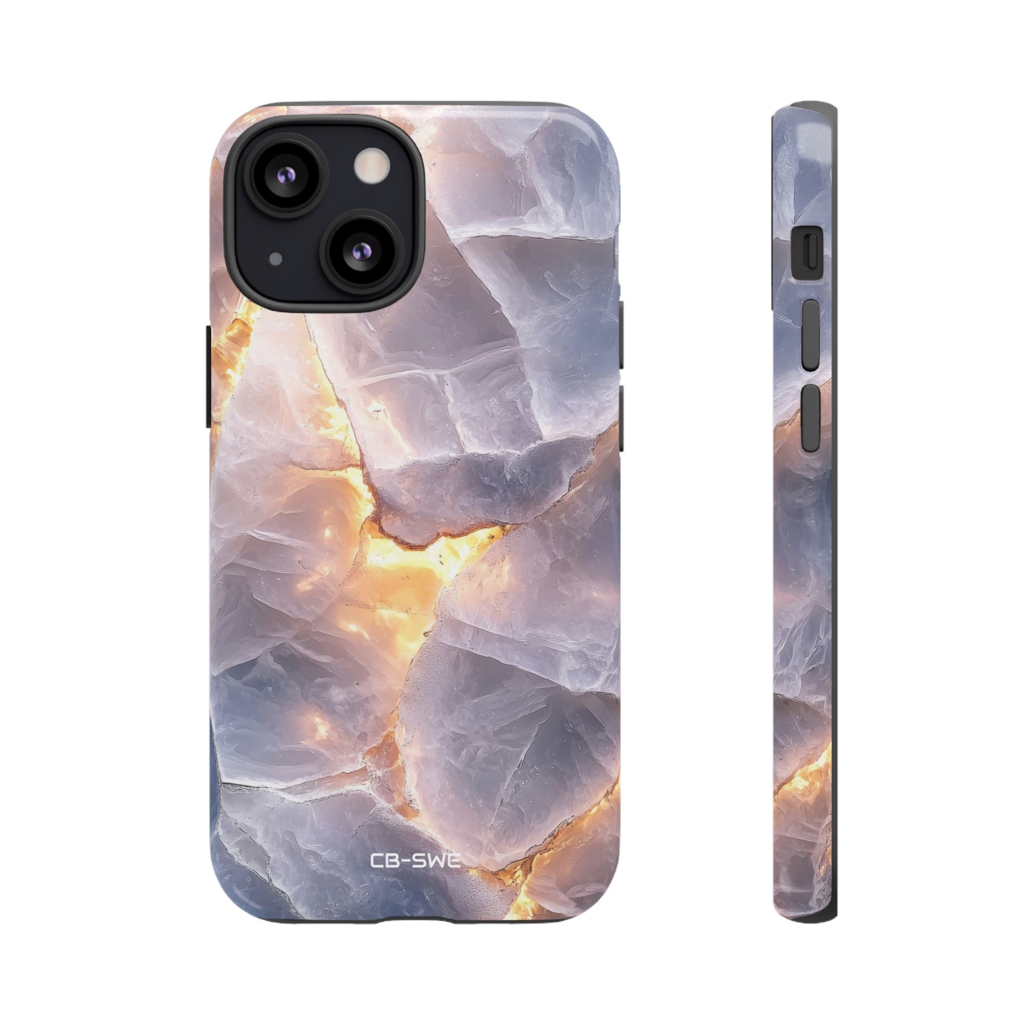 Glowing Stone Fragments - iPhone Case