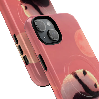 Panda Moonbeam iPhone 15 Plus Case - Tough+