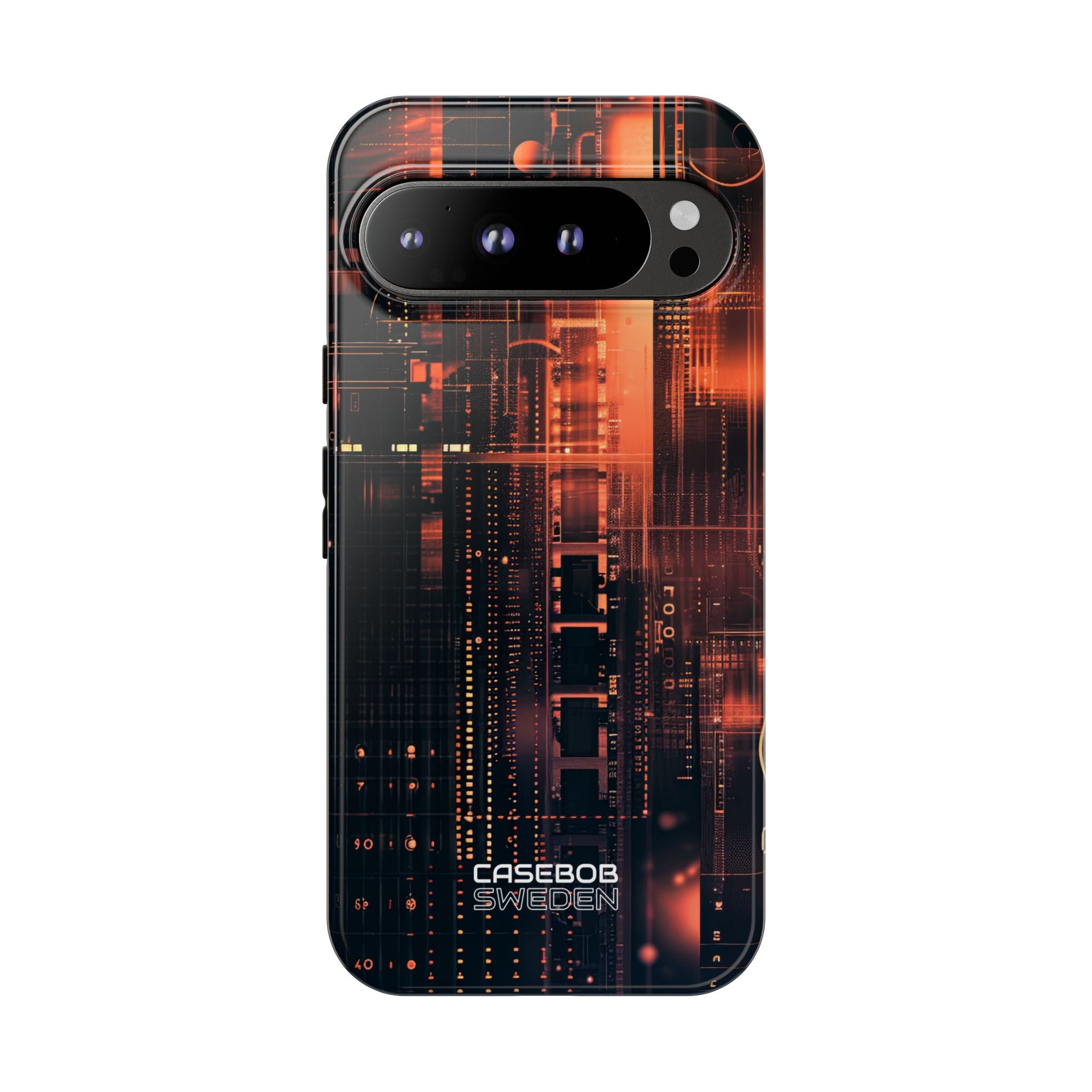 Neon Circuit Dreams Google Pixel 9 - Tough