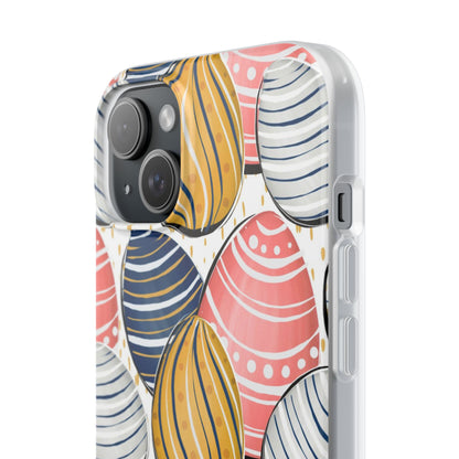 Pastel Eggs iPhone 15 Plus Case - Soft