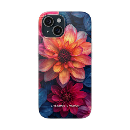 Fiery Bloom Harmony iPhone 15 - Flexi Phone Case