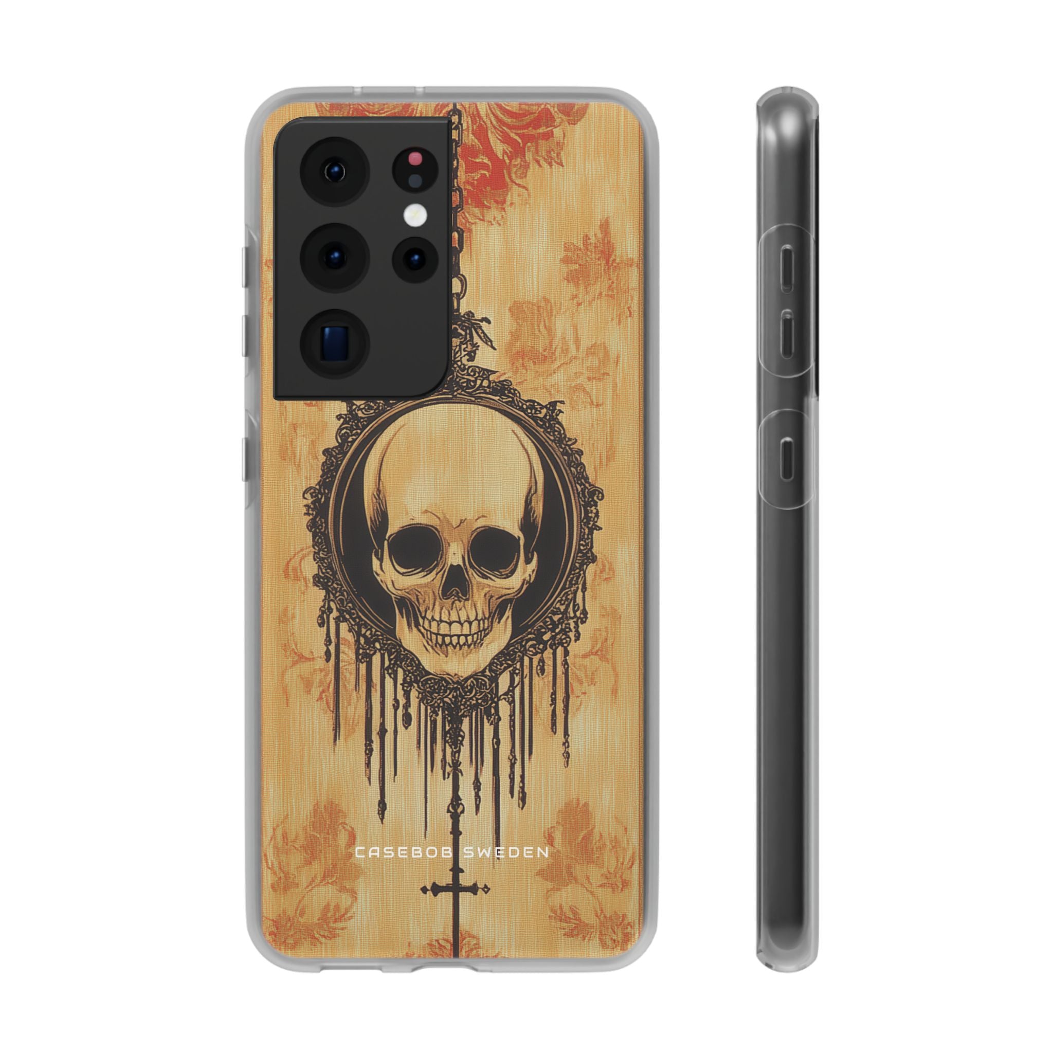 Gothic Skull Elegance Samsung S21 - Flexi Phone Case