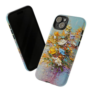 Oil painting - Bouquet of Flowers - Protective Phone Case