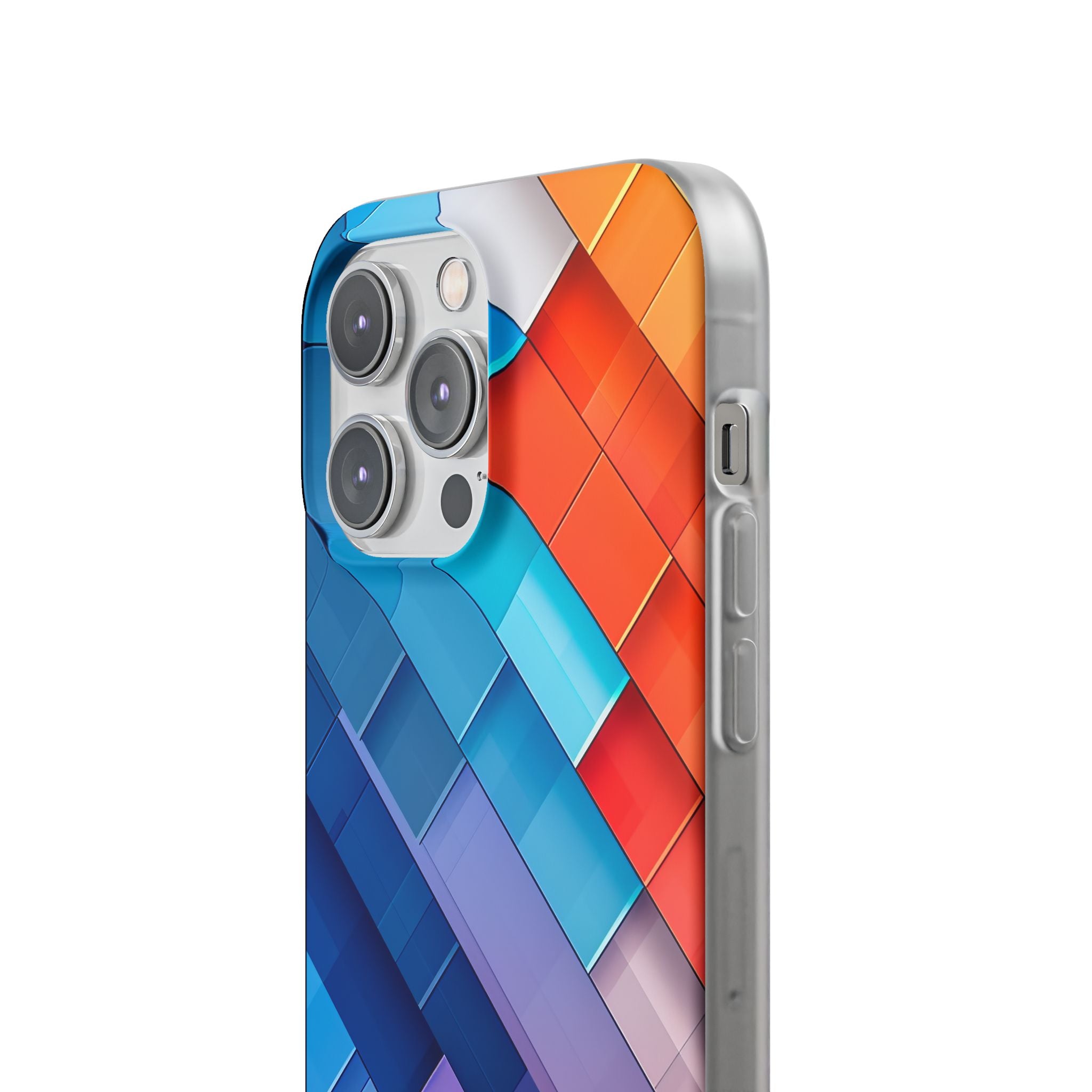 Vibrant GeoFlow iPhone 14 - Flexi Phone Case