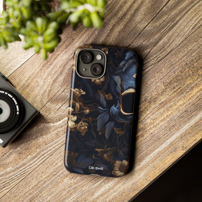 Gothic Floral Skull - iPhone Case
