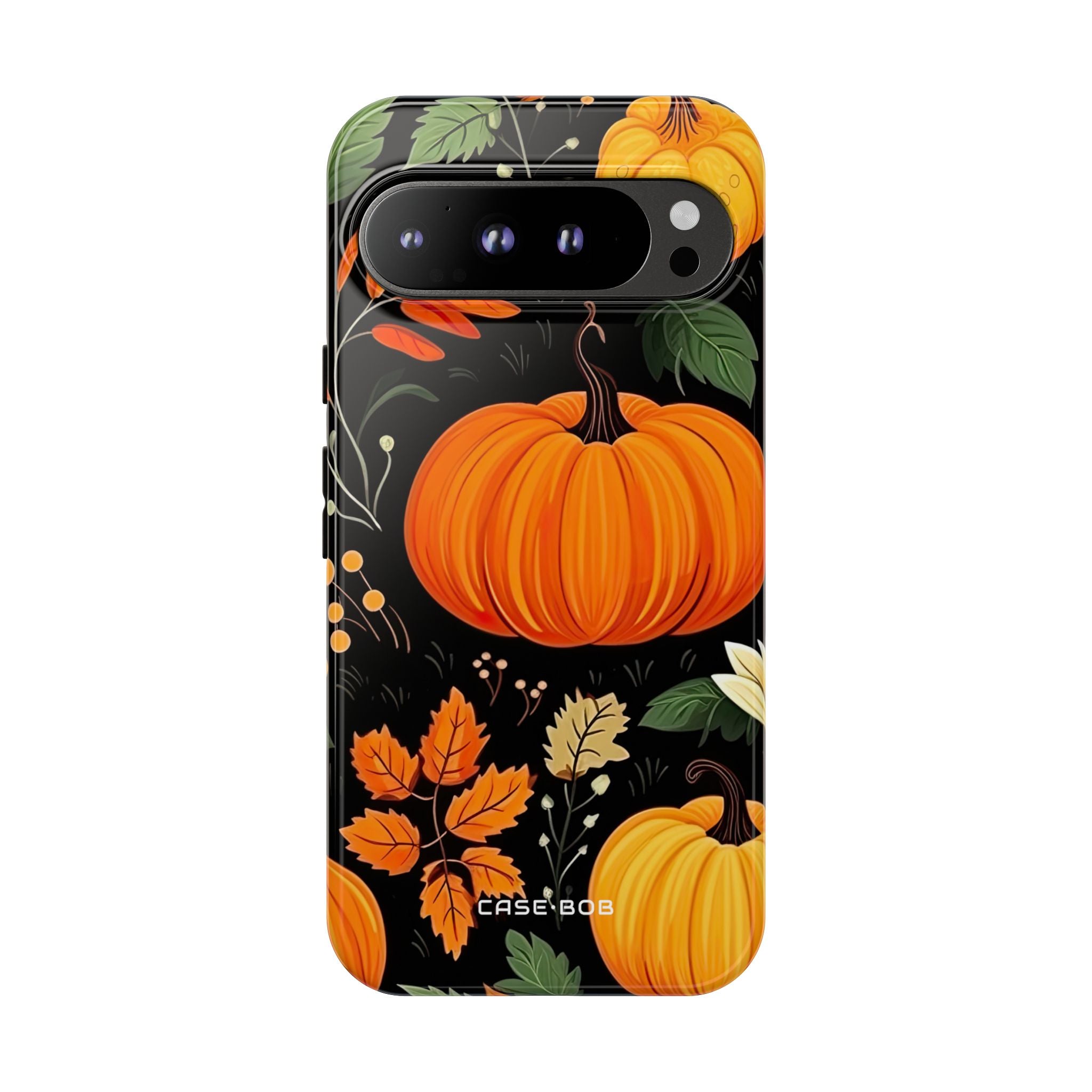 Pumpkin Glow Google Pixel 9 Pro XL Case - Tough