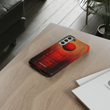Crimson Orbit Samsung S22 Plus Case - Tough