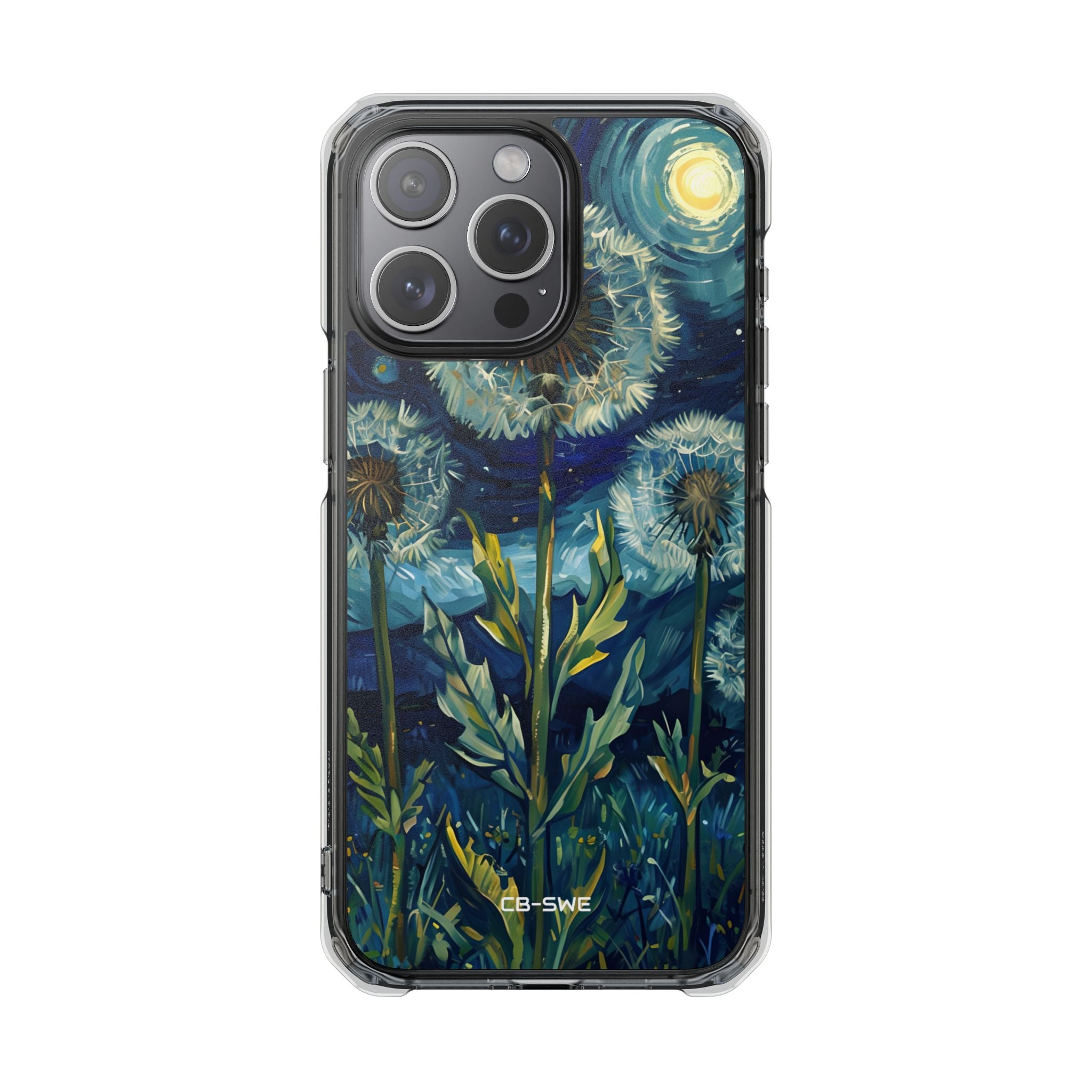 Dandelions Under Starlight iPhone Case - Impact