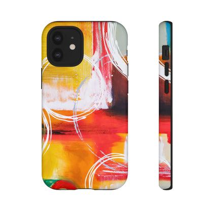 Abstract Yellow - Protective Phone Case