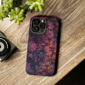 Grungepa Gothic Flower - Protective Phone Case