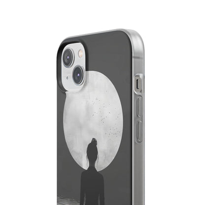 Silhouette Moonlight iPhone 14 Plus Case - Soft