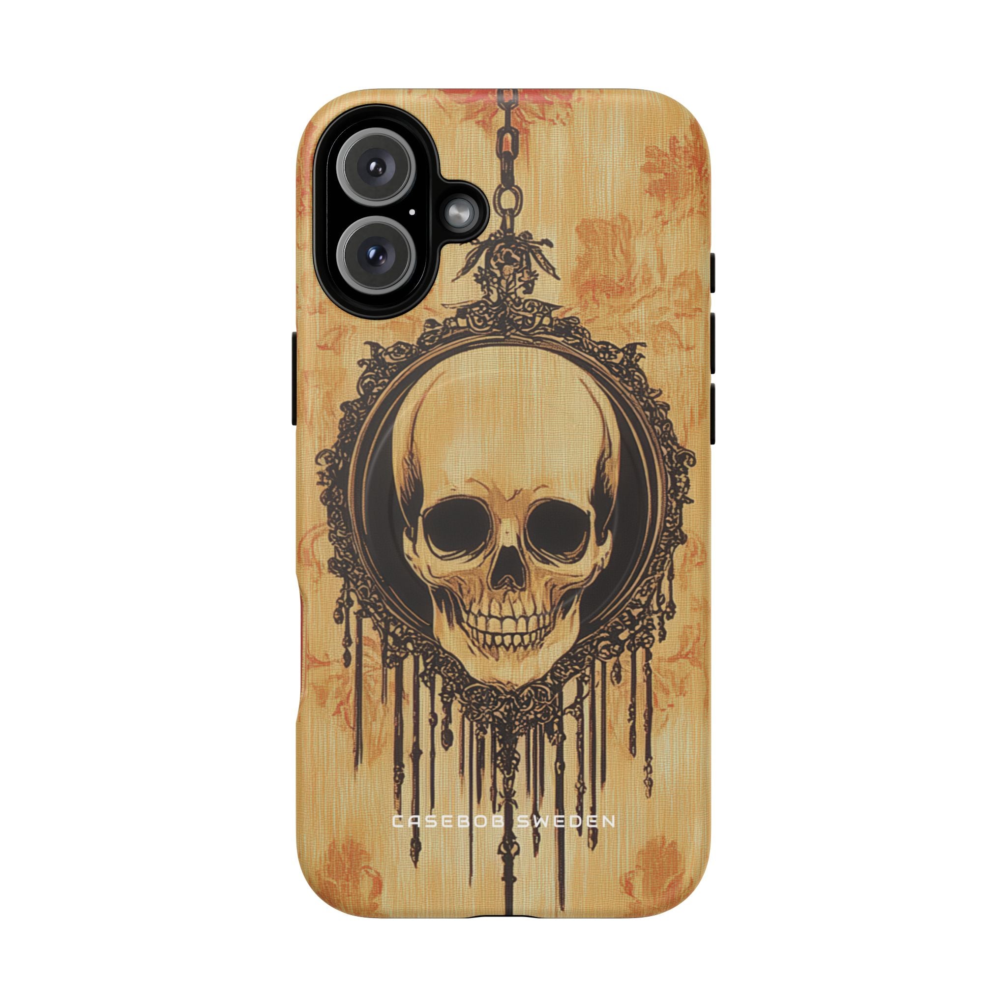 Gothic Skull Elegance iPhone 16 Tough+ Handyhülle