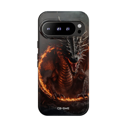 Fiery Dragon Roars - Google Pixel Case