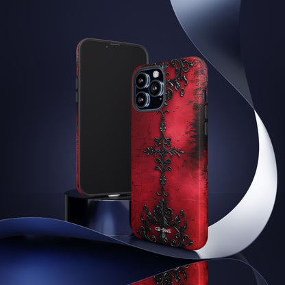 Gothic Crimson Emblem - iPhone Case