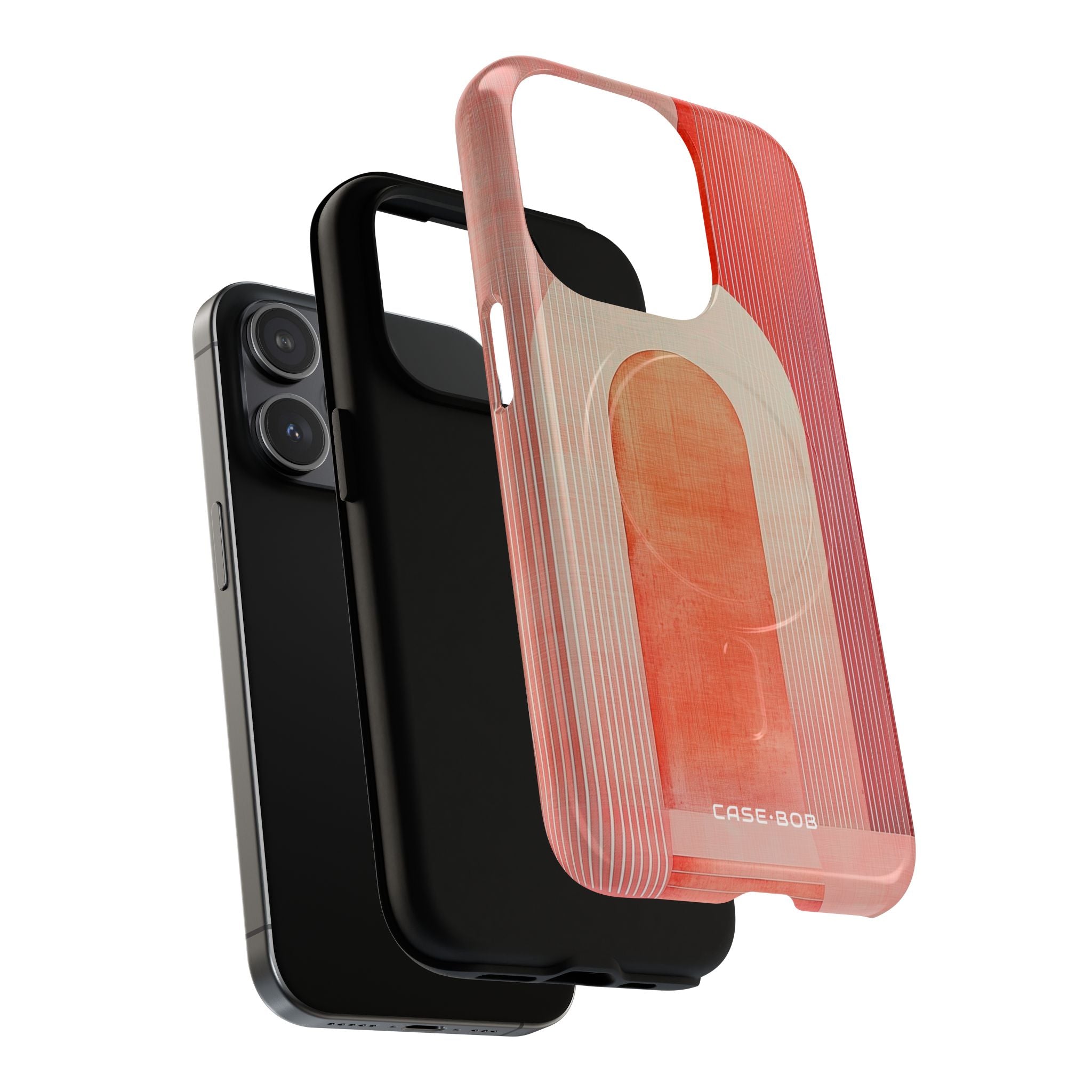 Crimson Arches iPhone 15 Pro Case - Tough+