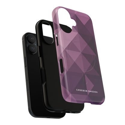 Gradient Purple Mosaic iPhone 16 | Tough+ Phone Case