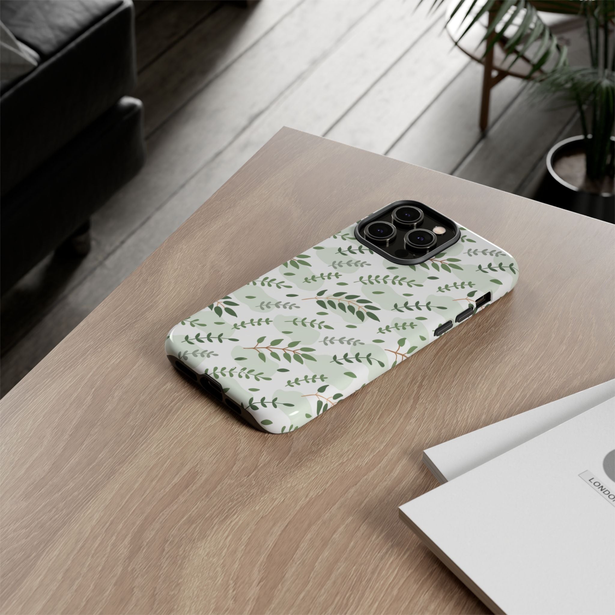 Leafy Branches Intertwine - iPhone Case