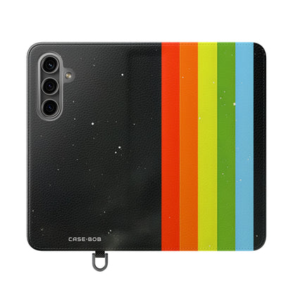 Spectrum Stripes - Samsung S24 Case - Wallet