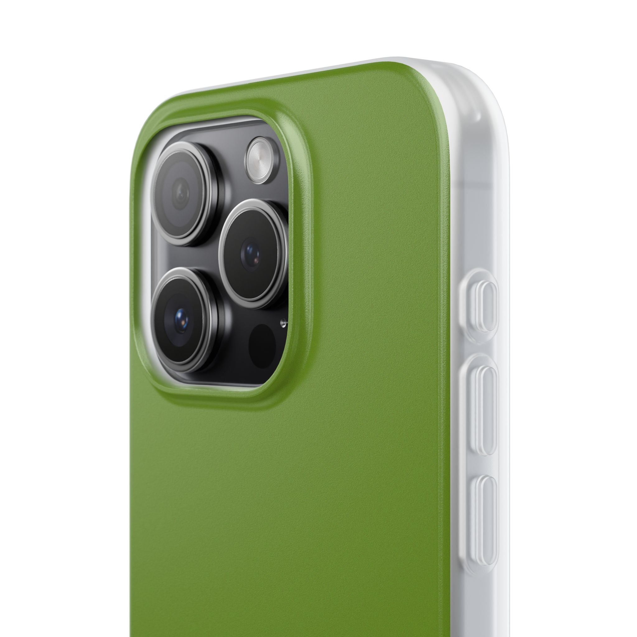 Olive Drab iPhone 15 - Flexi Phone Case