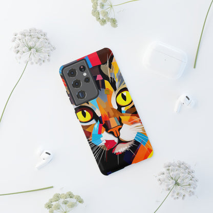 Abstract Kitty Palette - Protective Phone Case