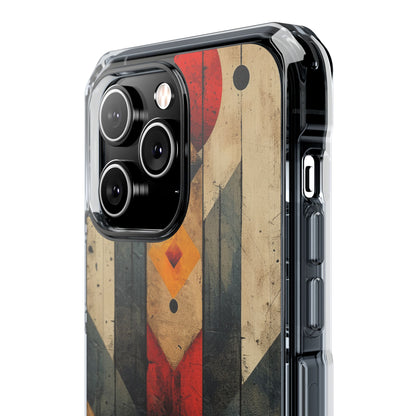 Geometric Fire Rise iPhone 14 - Impact Clear+