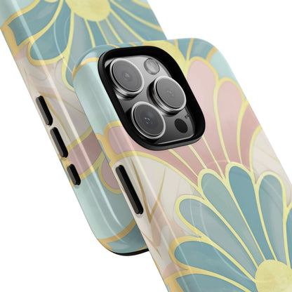 Pastel Deco Elegance - Tough + MagSafe® iPhone 16 Phone Case