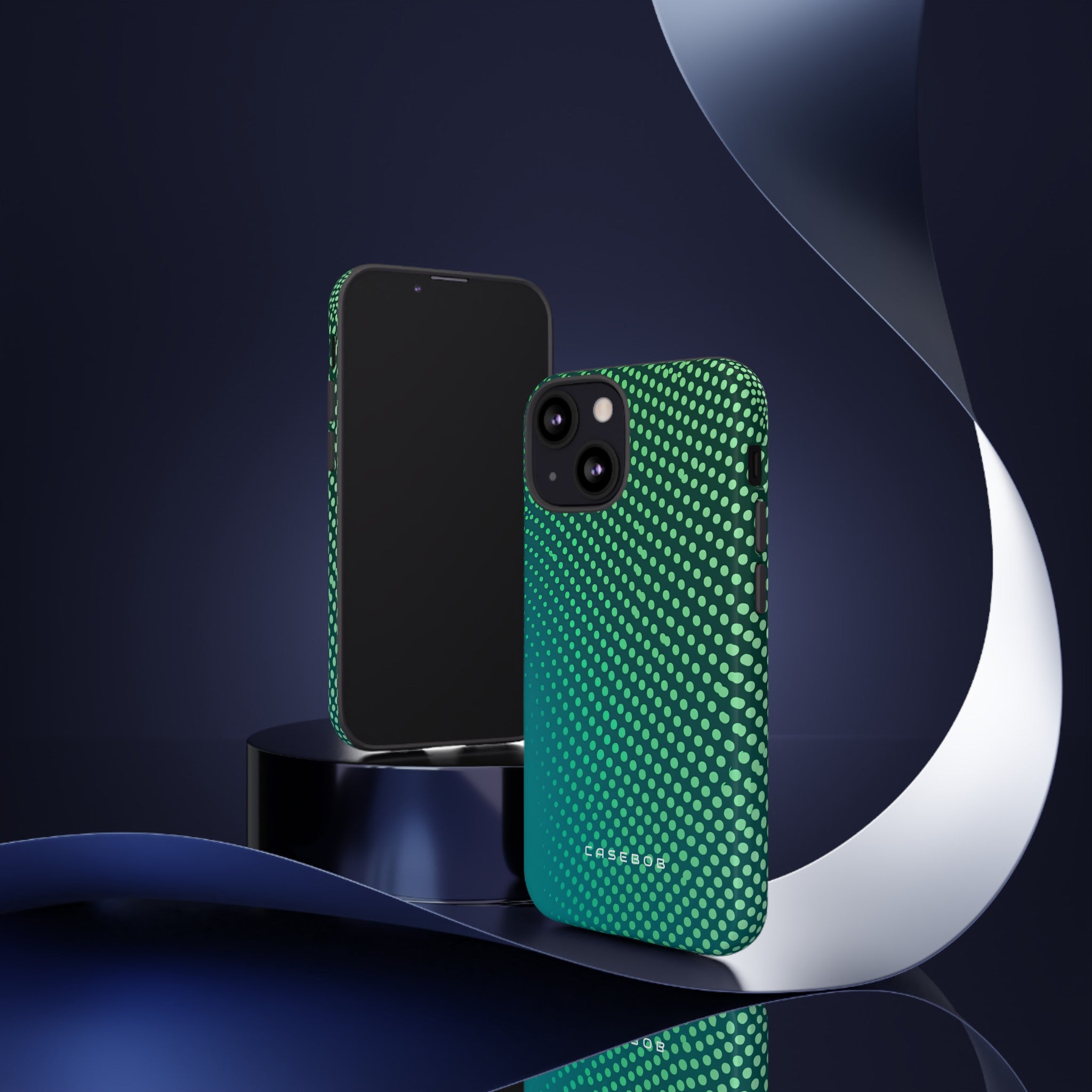 Green Dot Harmony - Protective Phone Case