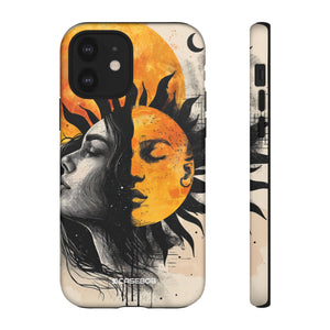 Sunlit Duality | Protective Phone Case for iPhone