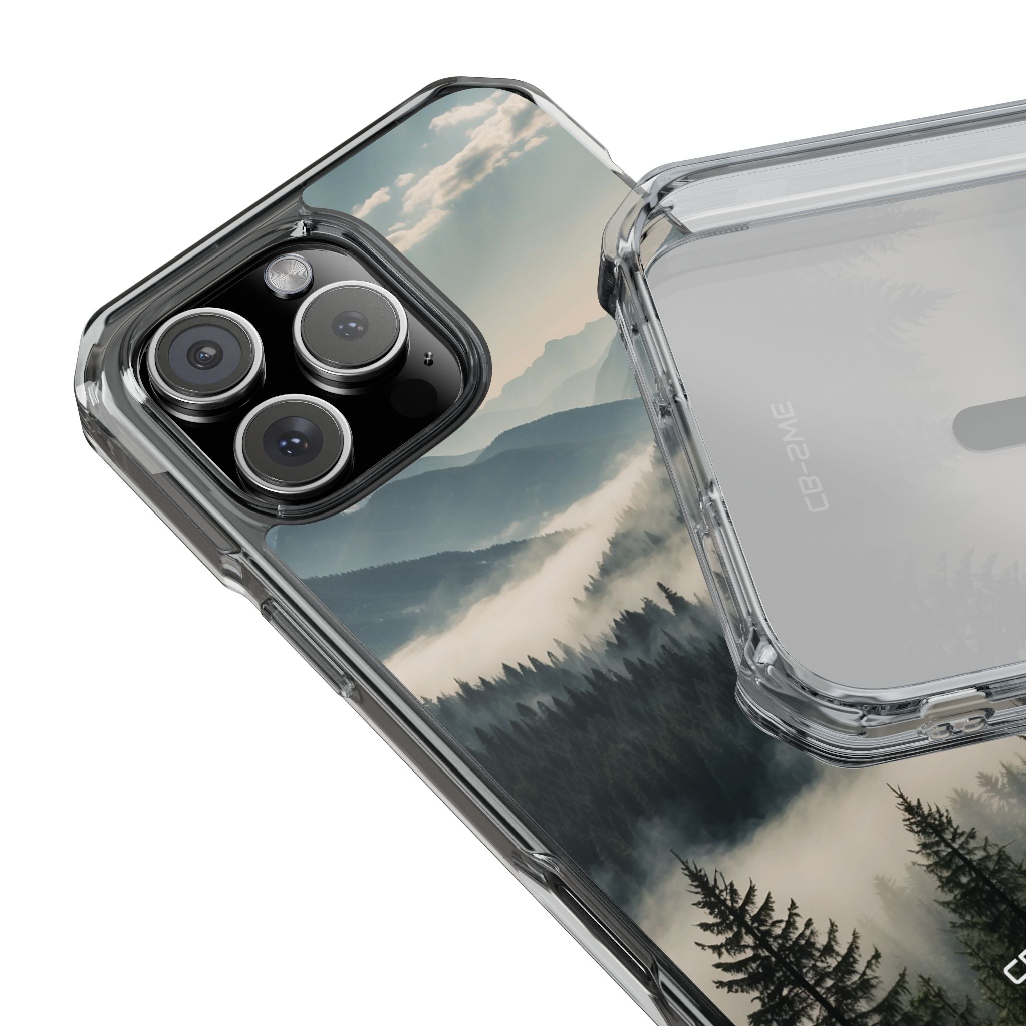 Misty Forest Embrace iPhone Case - Impact