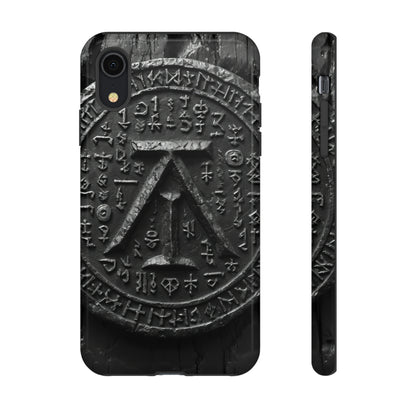 Norse Myth Runes Emblem - Protective Phone Case