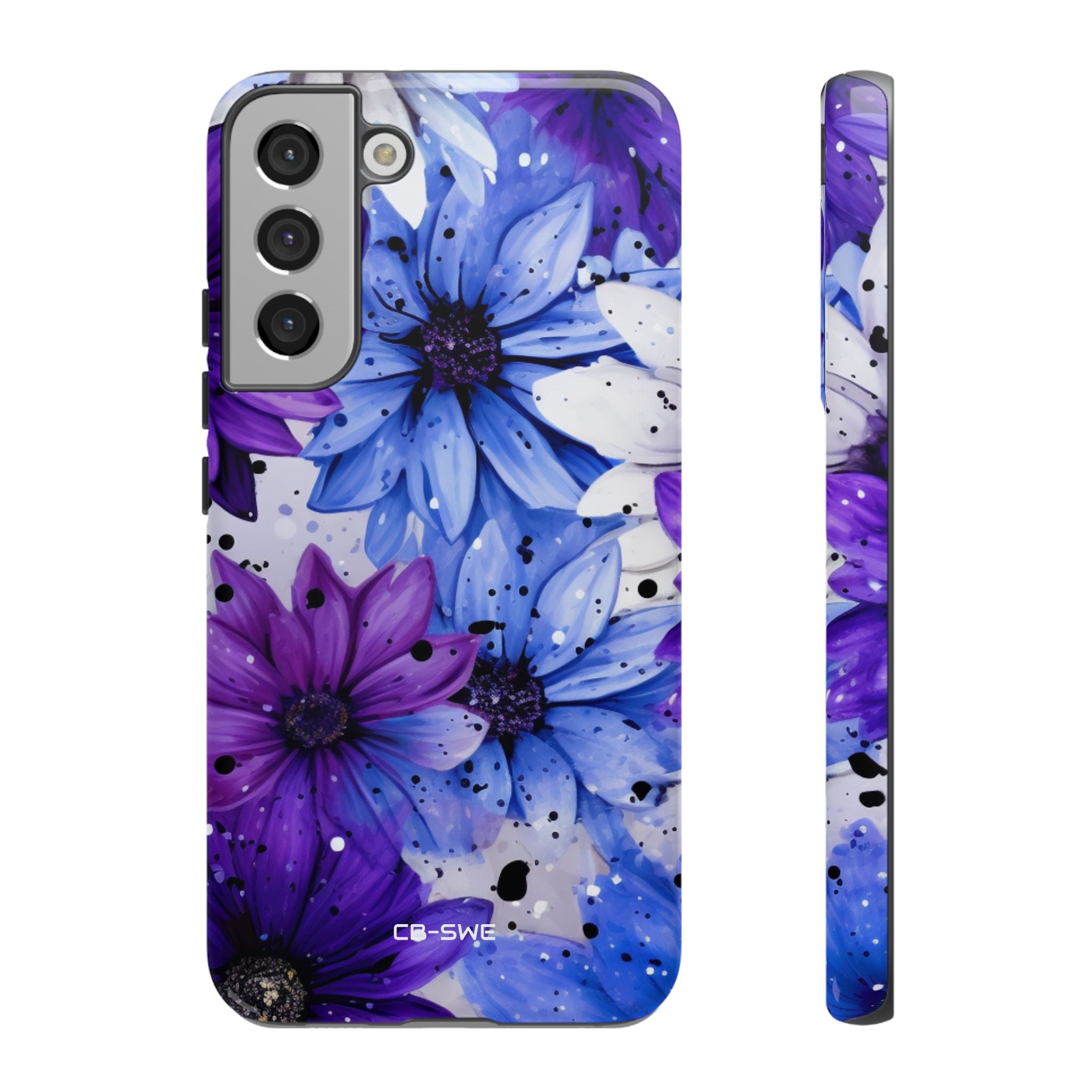 Vivid Splattered Blooms - Samsung Case