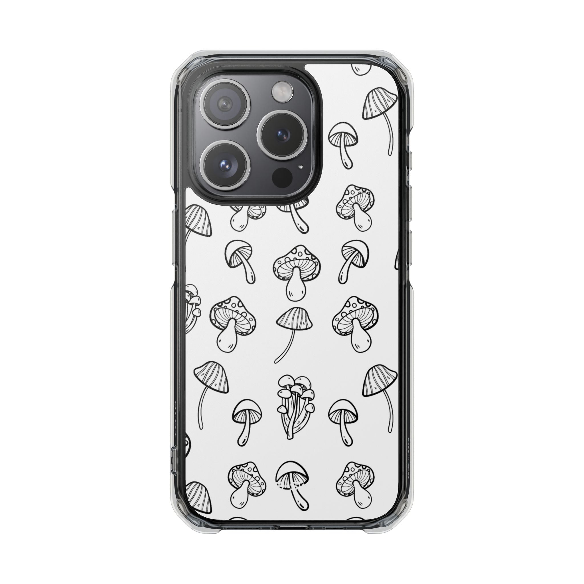 Mushroom Line Play iPhone Case - Impact