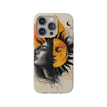 Sunlit Duality | Flexible Phone Case for iPhone