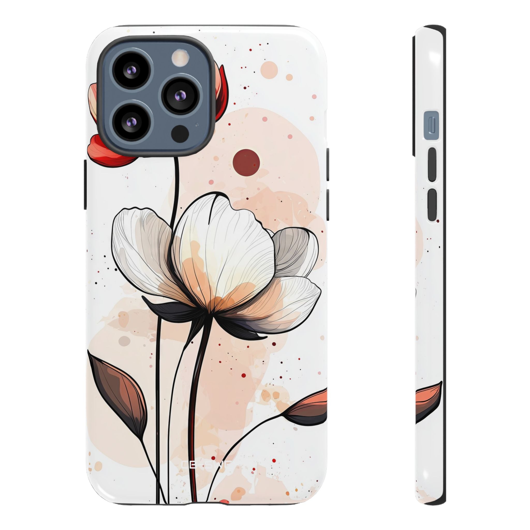 Vibrant Floral Elegance - iPhone Case
