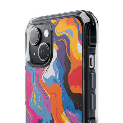 Vortex Colorwave iPhone 15 - Clear Impact Phone Case