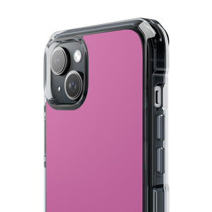 Super Pink | Handyhülle für iPhone (Clear Impact Case – magnetisch)