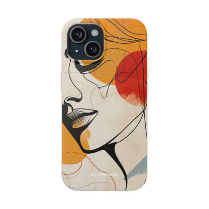 Contemplative Warmth | Flexible Phone Case for iPhone